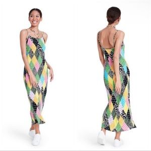 Patchwork Sleeveless Slip Dress - RIXO for Target L